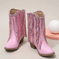 WW | Tupsut Rosa Elegante Britannia Prinzessin Kinder Stiefel