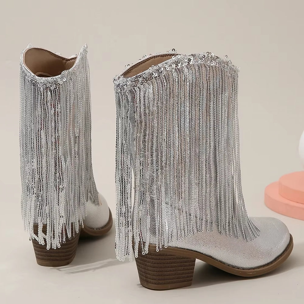 W&W Mode | Tupsut Rosa Elegante Britannia Prinzessin Kinder Stiefel