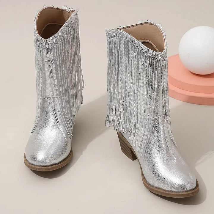 W&W Mode | Tupsut Rosa Elegante Britannia Prinzessin Kinder Stiefel