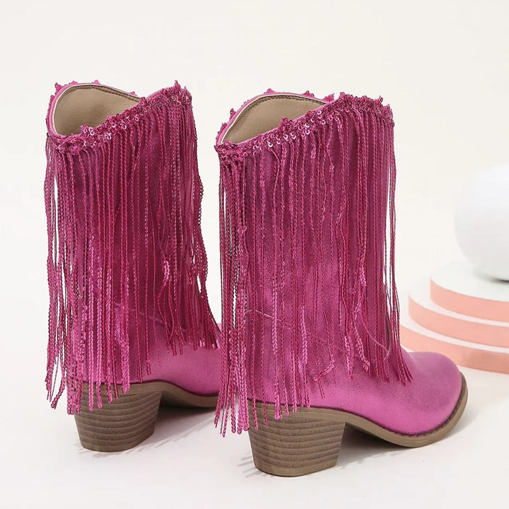 W&W Mode | Tupsut Rosa Elegante Britannia Prinzessin Kinder Stiefel