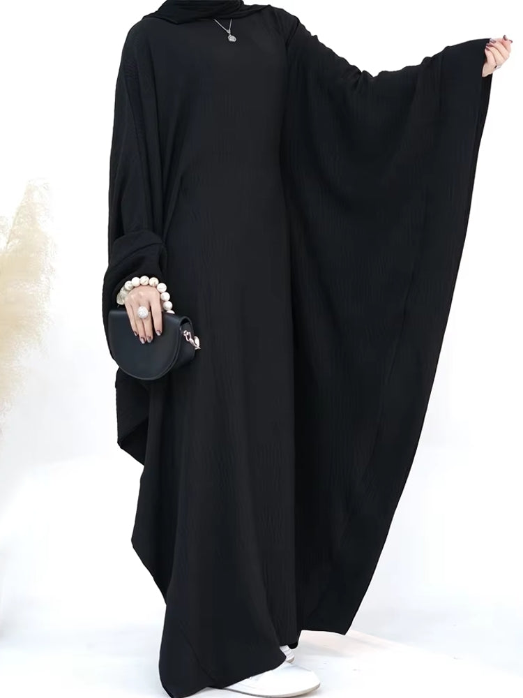 Damen-Abaya mit langem, bedeckendem Schnitt