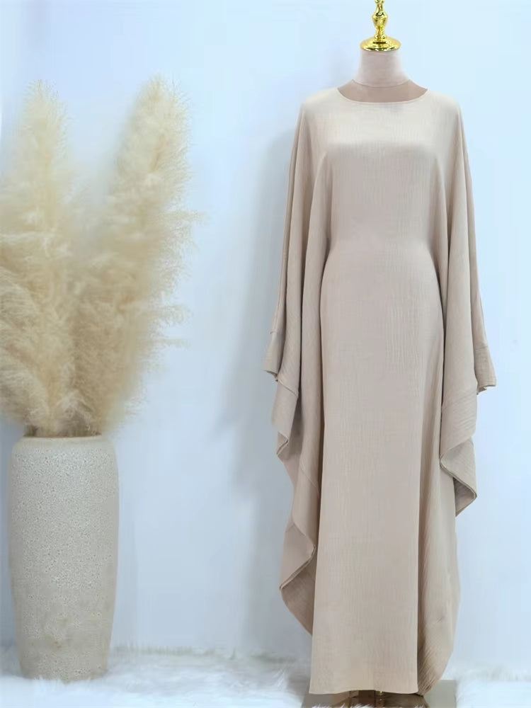 Damen-Abaya mit langem, bedeckendem Schnitt