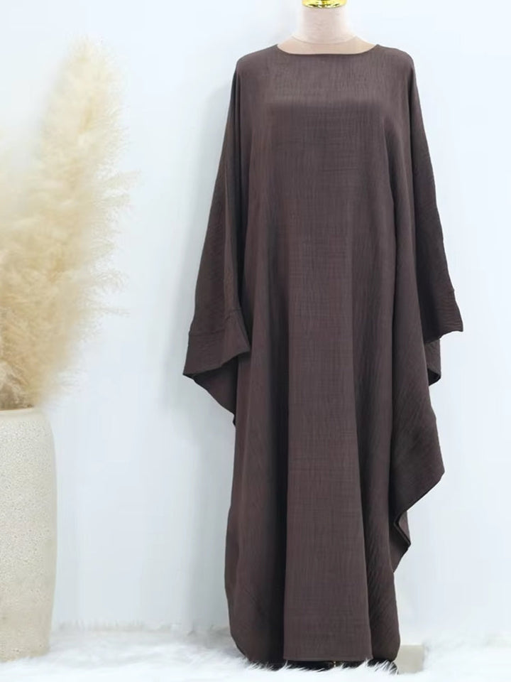 Damen-Abaya mit langem, bedeckendem Schnitt
