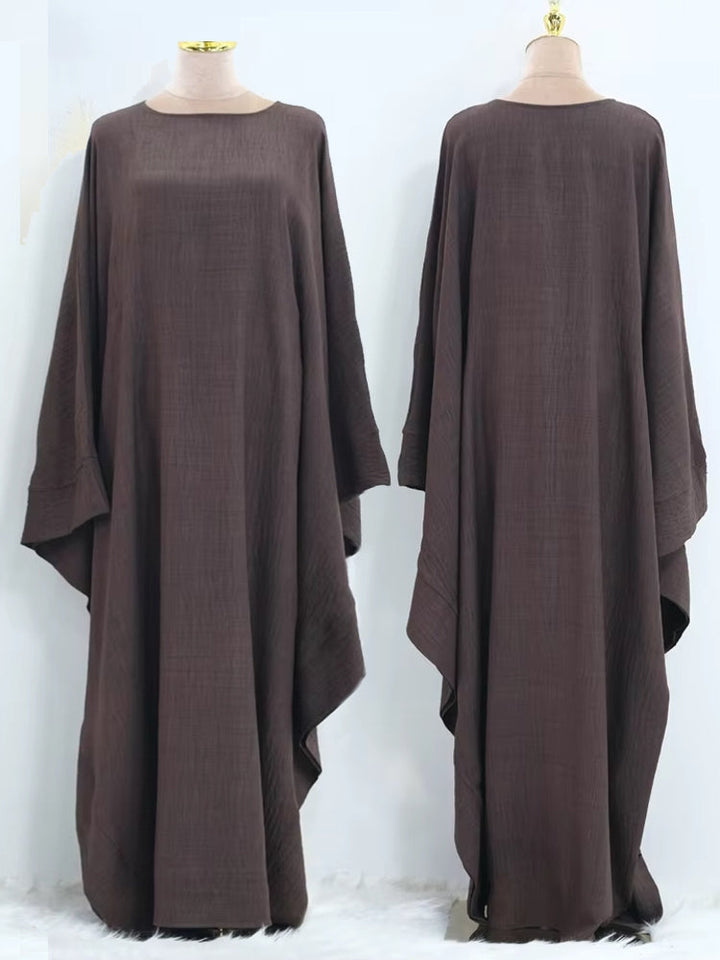 Damen-Abaya mit langem, bedeckendem Schnitt
