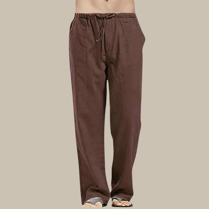 W&W Mode | Bequeme Leinen Strandhose Für Herren