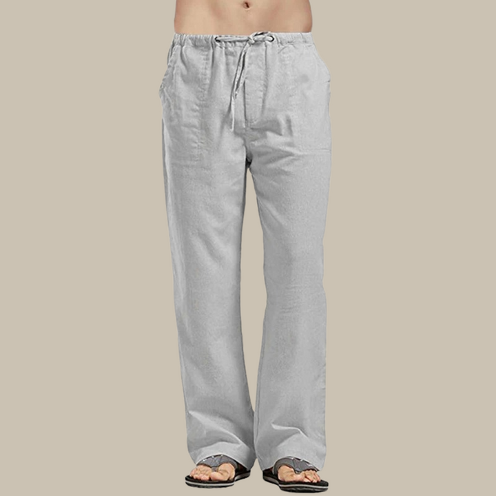 W&W Mode | Bequeme Leinen Strandhose Für Herren