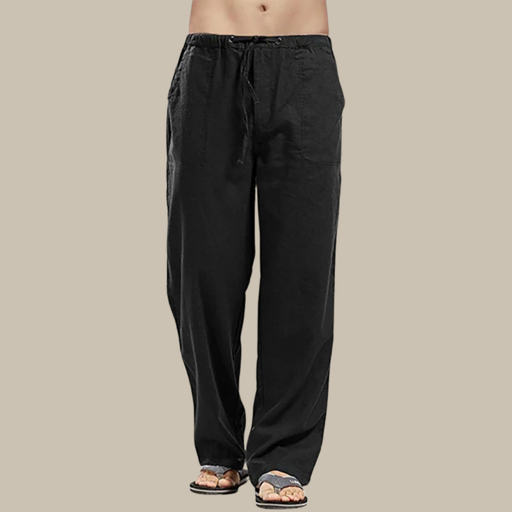 W&W Mode | Bequeme Leinen Strandhose Für Herren