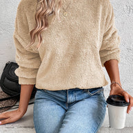 WW | Bequemes Teddy Pullover Sweatshirt