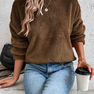 WW | Bequemes Teddy Pullover Sweatshirt
