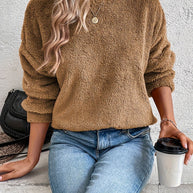 WW | Bequemes Teddy Pullover Sweatshirt