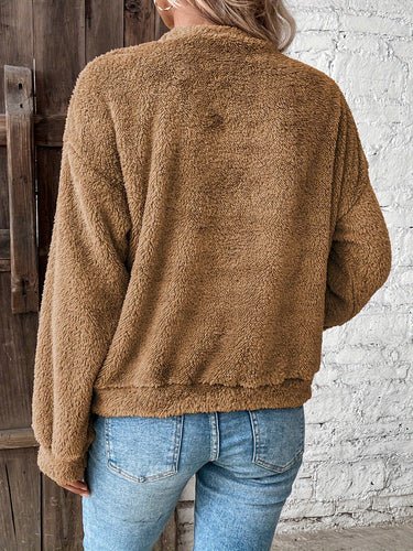 WW | Bequemes Teddy Pullover Sweatshirt