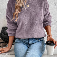 WW | Bequemes Teddy Pullover Sweatshirt