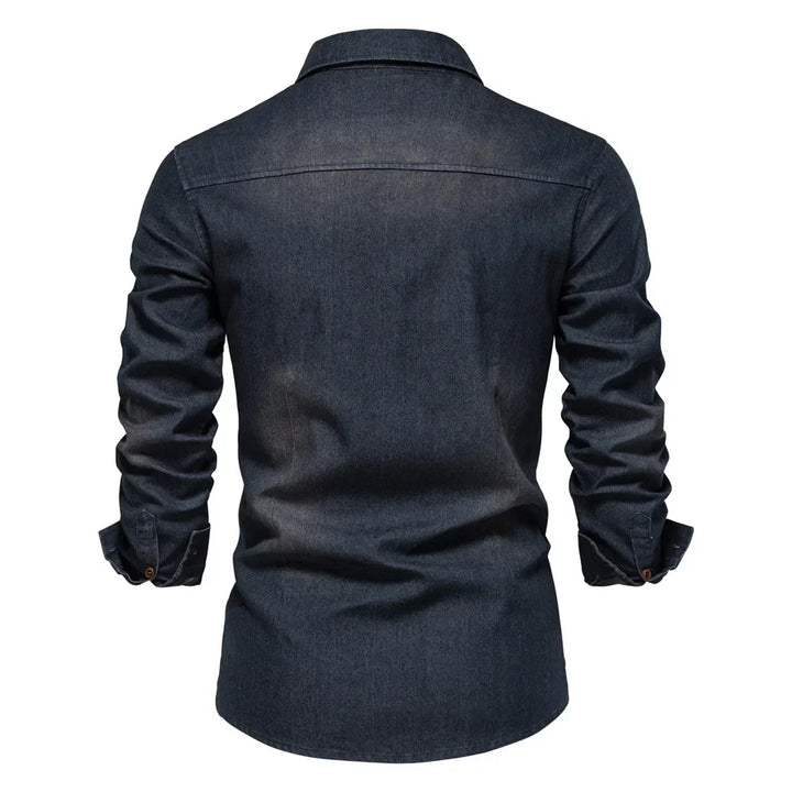 W&W Mode | Baumwoll Denim Hemd