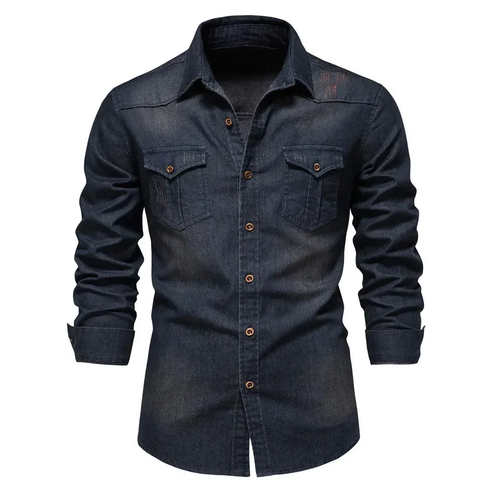 WW | Baumwoll Denim Hemd