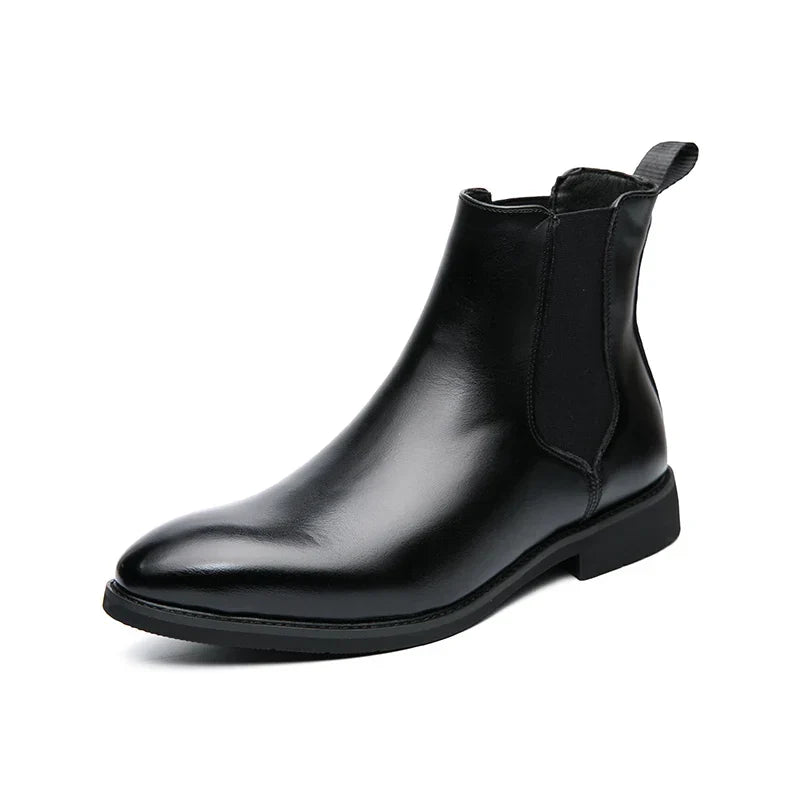 W&W Mode | Herren Chelsea Lederstiefel