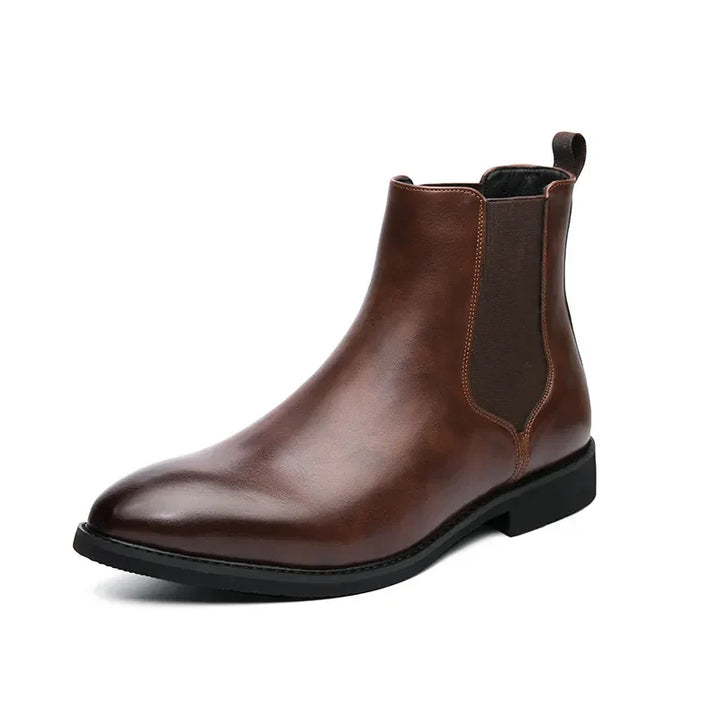 W&W Mode | Herren Chelsea Lederstiefel