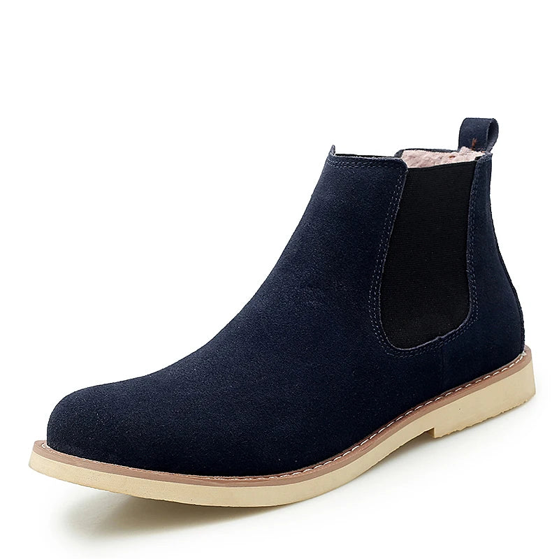 WW | Klassische Wildleder Chelsea Boots