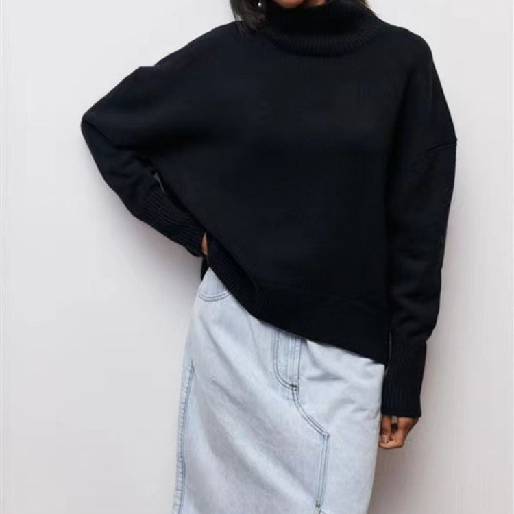 W&W Mode | Rollkragen Strickpullover