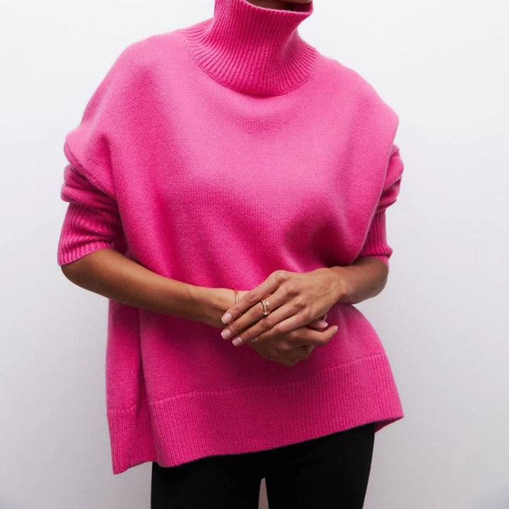 W&W Mode | Rollkragen Strickpullover