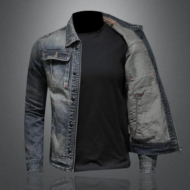 W&W Mode | Weinlese Denimjacke