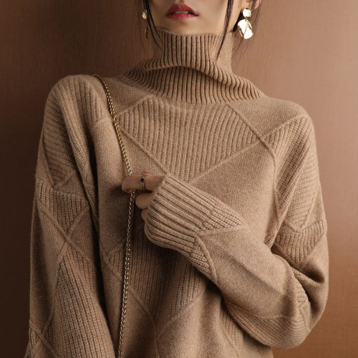 W&W Mode | Eleganter Rollkragenpullover