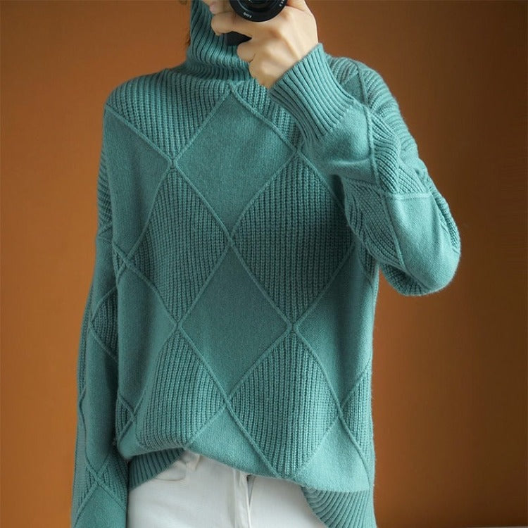 W&W Mode | Eleganter Rollkragenpullover