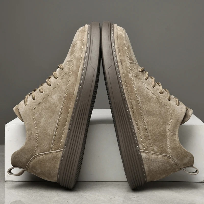 W&W Mode | Wildleder Low Top Sneaker
