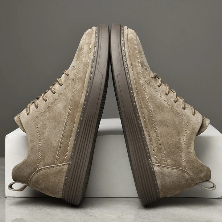 W&W Mode | Wildleder Low Top Sneaker