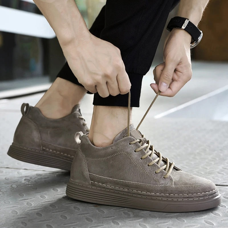W&W Mode | Wildleder Low Top Sneaker