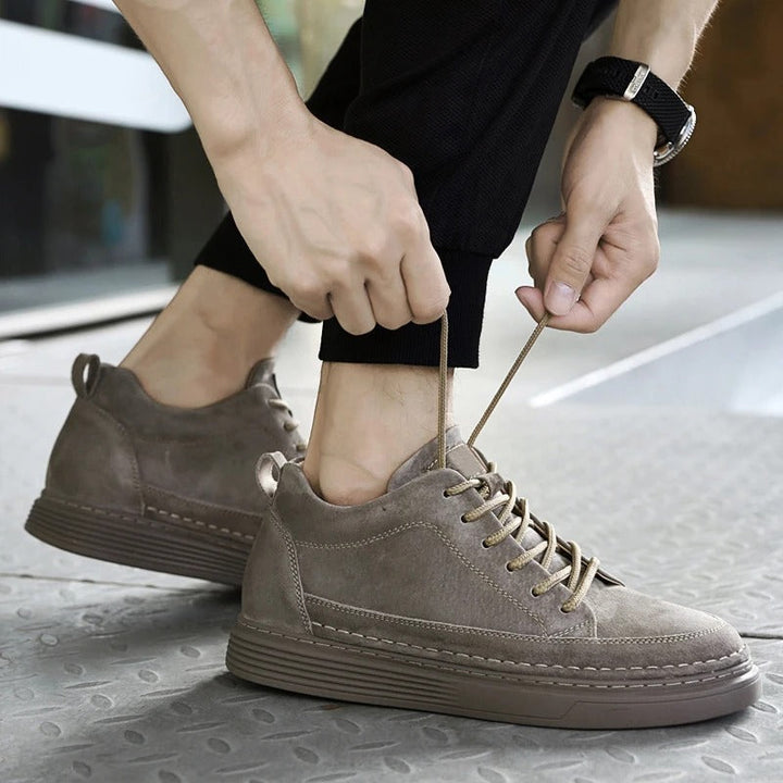 W&W Mode | Wildleder Low Top Sneaker