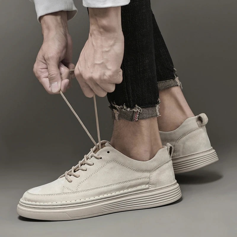 W&W Mode | Wildleder Low Top Sneaker