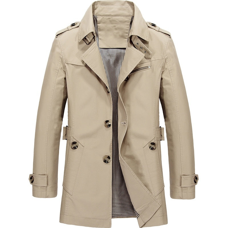 WW | Herren Windbreaker Mantel