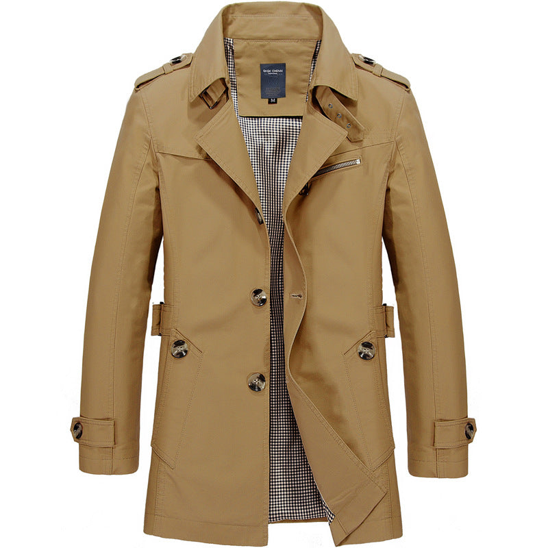WW | Herren Windbreaker Mantel