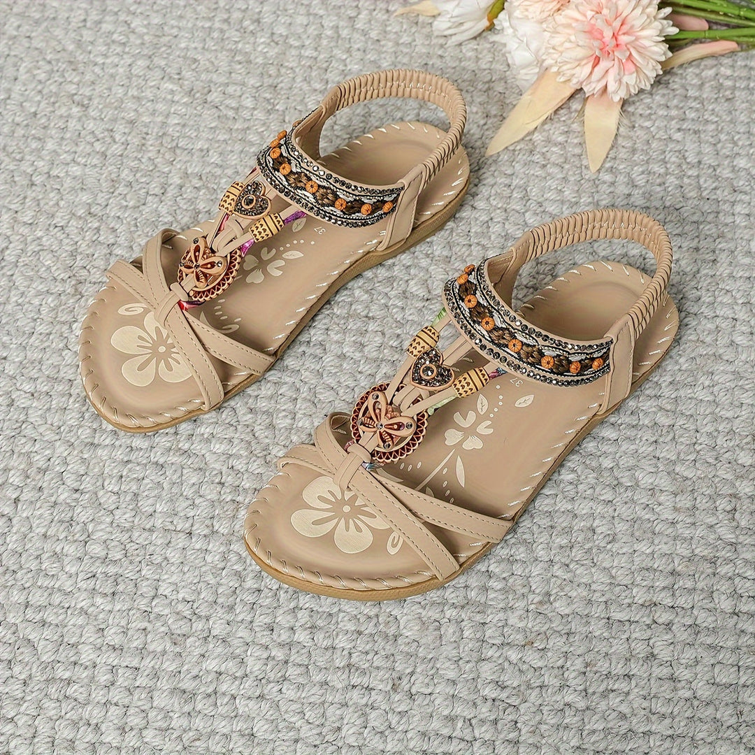 W&W Mode | Boho Flache Sandalen