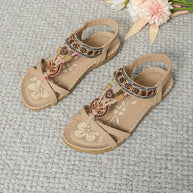 WW | Boho Flache Sandalen