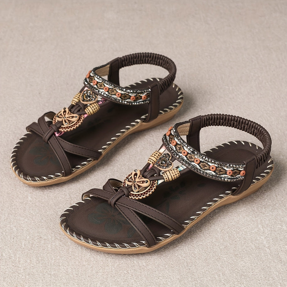 WW | Boho Flache Sandalen