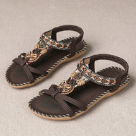 WW | Boho Flache Sandalen