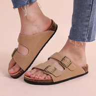 WW | Orthopädische Sandalen Mit Korkfußbett