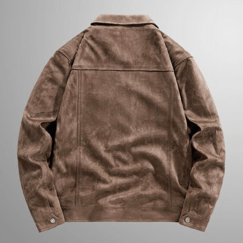 W&W Mode | Jack Herren Wildlederjacke Warme & Stilvolle Oberbekleidung Perfekt Für Den Herbst