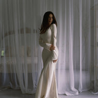 WW | Leichte Maxikleid mit Romantischem Schnitt