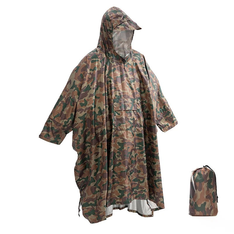 WW | Regenponcho Mit Kapuze