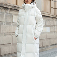 WW | Stilvoller langer Wintermantel Damen mit