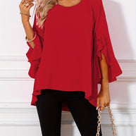 WW | Bluse Mit Rundhalsausschnitt Für Den Frühling