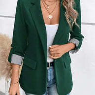 WW | Eleganter Business Longblazer mit