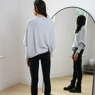 Mariemi™ - Asymmetrisch Drapierter Pullover