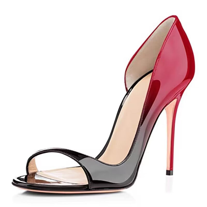WW | Stylische Peep Toe Stiletto Damenschuhe
