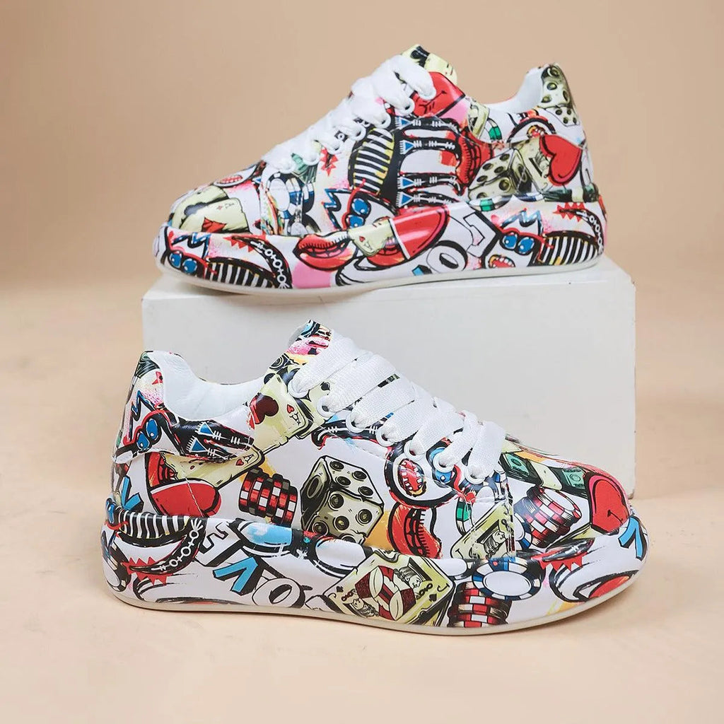 WW | Damen-Casual-Schuhe mit Plateau