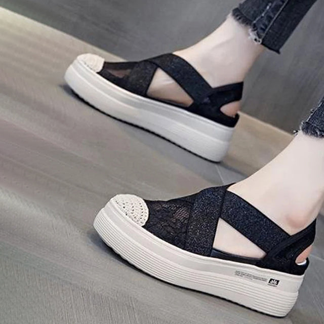 W&W Mode | Lässige Sandalen Aus Atmungsaktivem Mesh