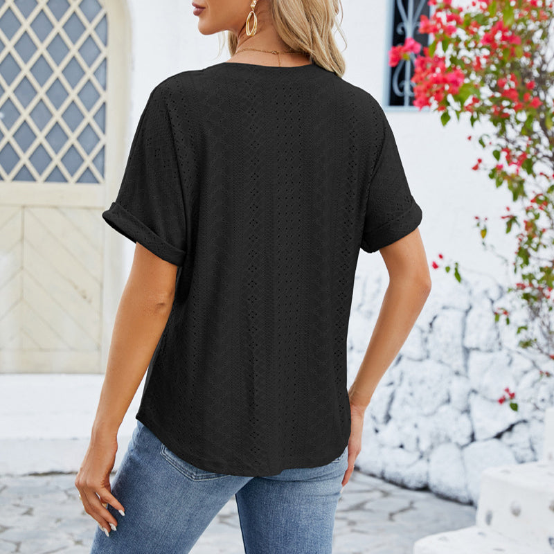 WW V-Ausschnitt T-Shirt