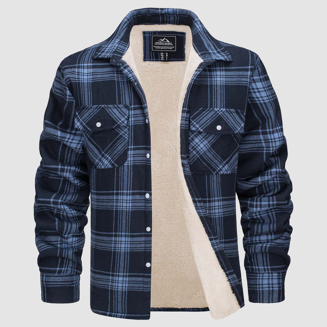 gefütterte Fleecejacke